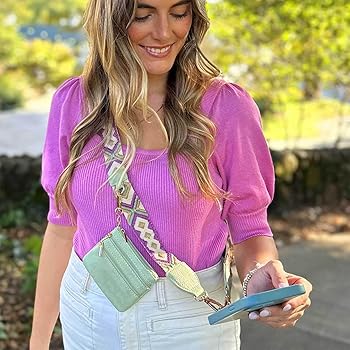 Amazon.com: IZIVE 2024 New Phone Strap With Zippered Pouch